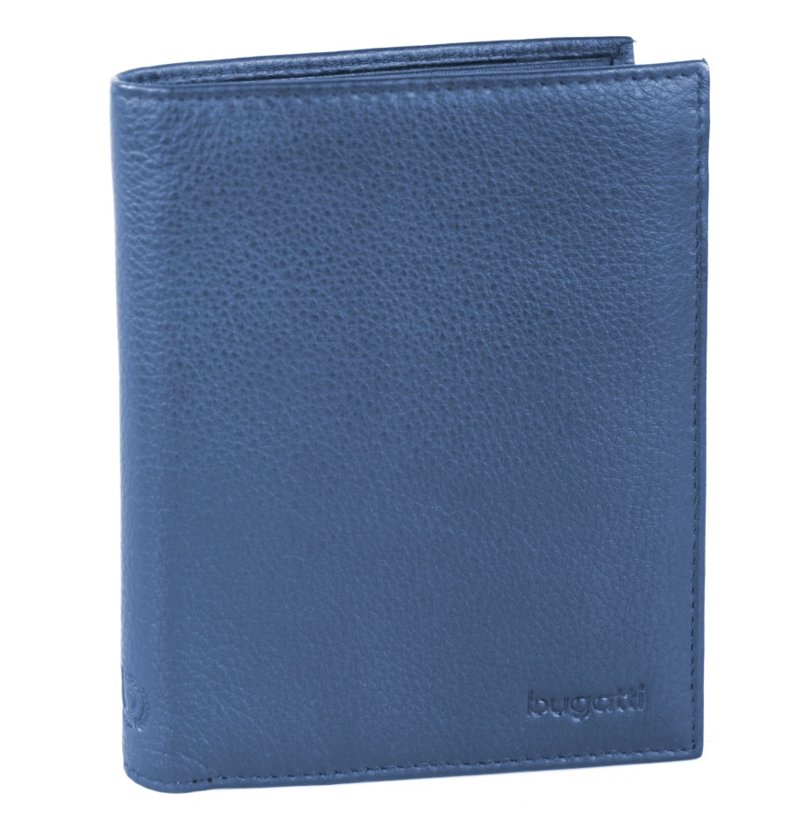 Pánská peněženka Bugatti Sempre combi 491176-05 modrá
