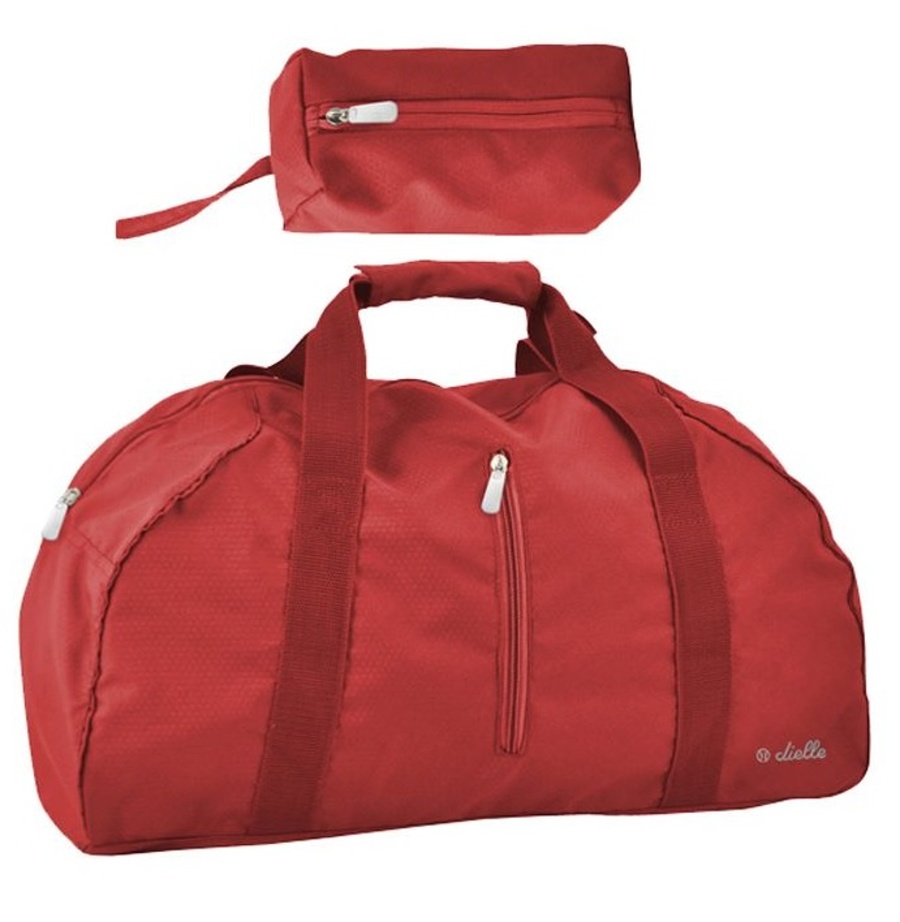 Skládací cestovní taška Dielle Lybra 372-02 červená 50 x 28 x 23