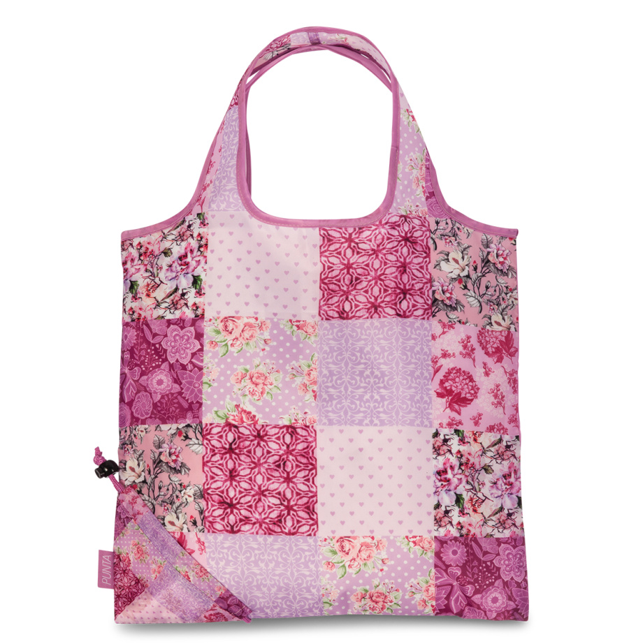 Fabrizio Skládací dámská taška Punta Romantic 10369-1800 růžová