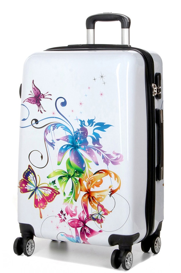 Cestovní kufr MADISSON 4W ABS L 96820P-70-00 92 L vícebarevná