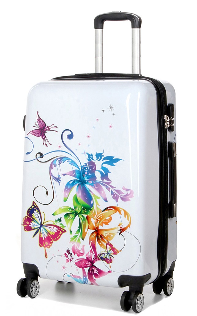 Cestovní kufr MADISSON 4W ABS M 96820P-60-00 66 L vícebarevná