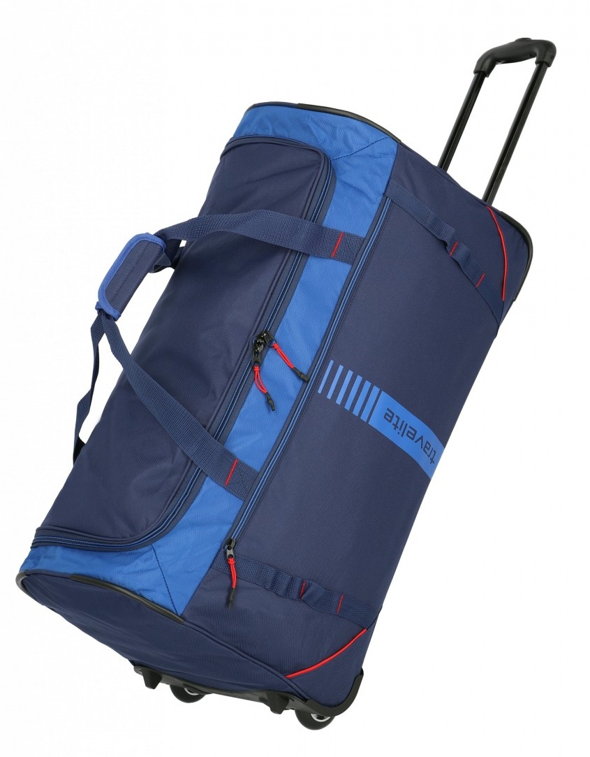 Cestovní taška na kolečkách Travelite Active 96281-20 86 L modrá