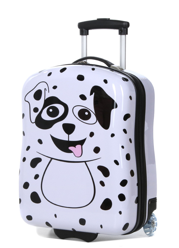 Dětský kufr Snowball Dalmatin 2W SX 05518D-45-00 28 L bílá