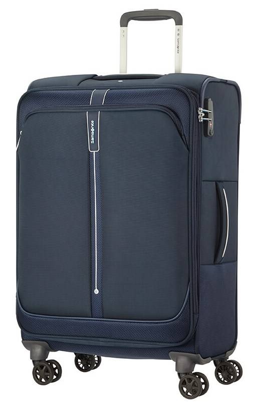 Cestovní kufr Samsonite Popsoda 4W M CT4004-11 68 L modrá
