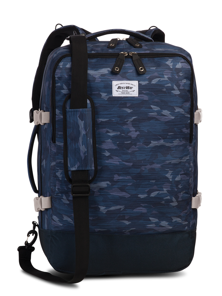 Cestovní batoh Bestway cabin pro - prints 40252-5300 40 L modrá