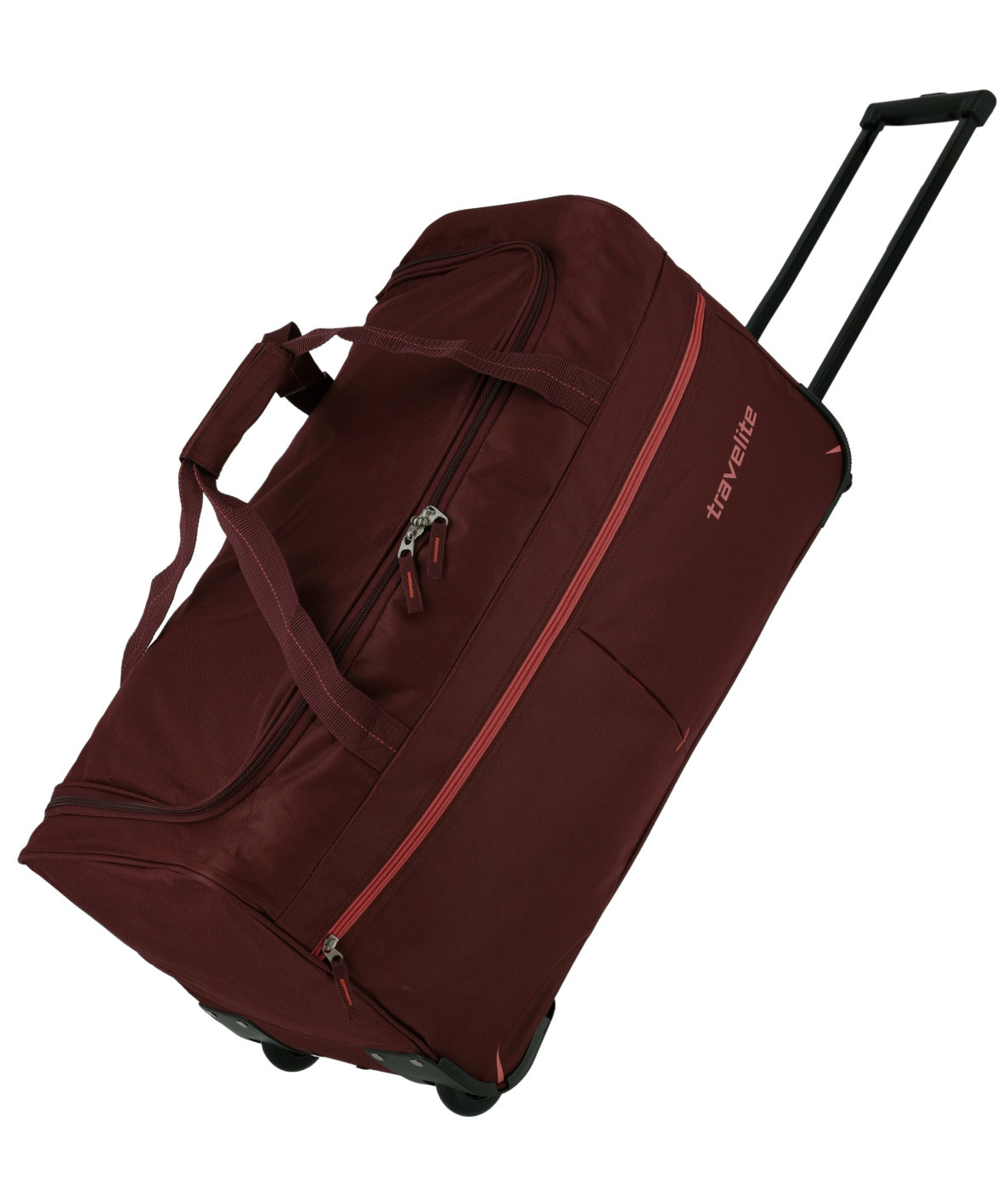 Cestovní taška na kolečkách Travelite Fast 96283-70 73 L vínová