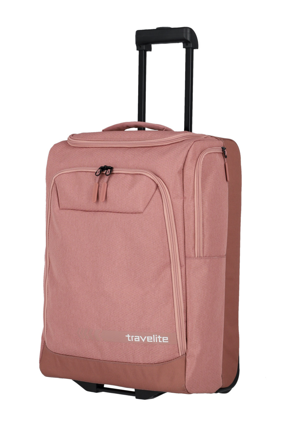 Cestovní taška na kolečkách Travelite Kick off S 6909-14 44 L růžová