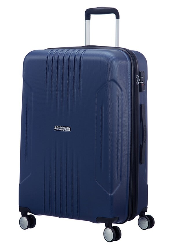 Cestovní kufr American Tourister Tracklite M EXP 34G002-51 71 L modrá