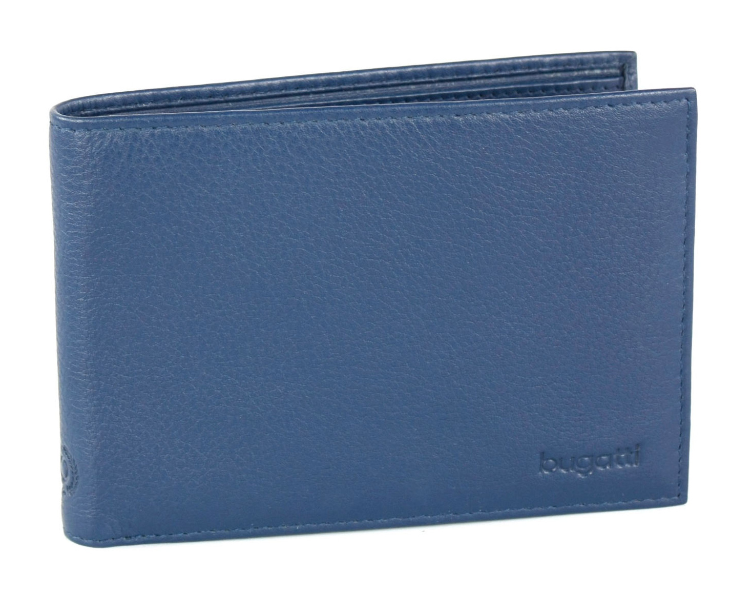 Pánská peněženka Bugatti Sempre flap 491177-05 modrá