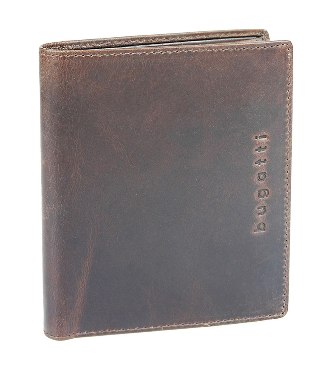 Pánská peněženka Bugatti Romano flap 493995-02 hnědá