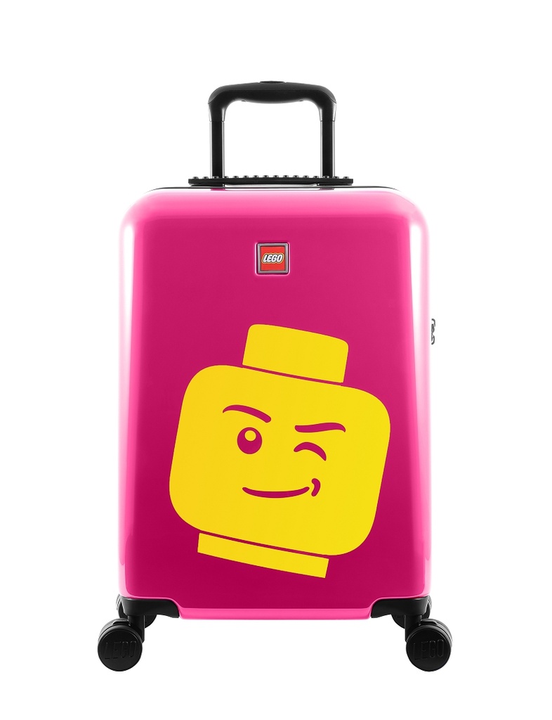 LEGO Luggage ColourBox Minifigure Head 20\" - Berry 20181-1983 40 L růžová