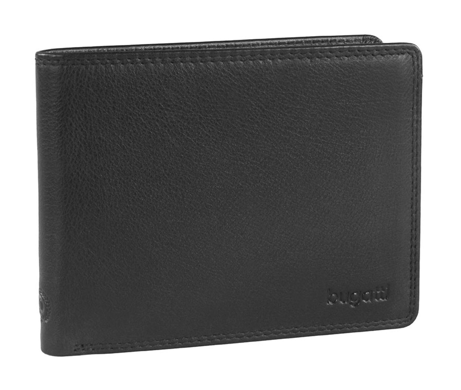 Pánská peněženka Bugatti Simbiosi flap 493166-01 černá