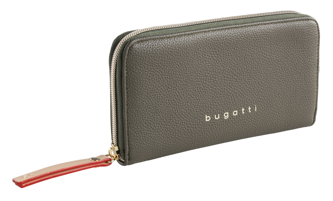 Dámská peněženka Bugatti ELLA 496631-84 khaki