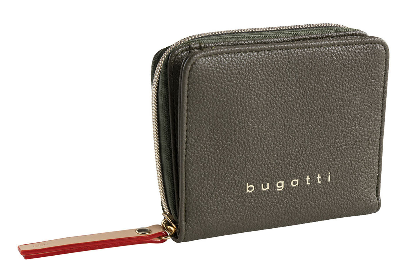 Dámská peněženka Bugatti Ella ZIP S 496632-84 khaki