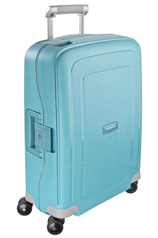 Samsonite SPINNER 55/20 Aqua Blue - S`CURE 10U003-11 34 L modrá