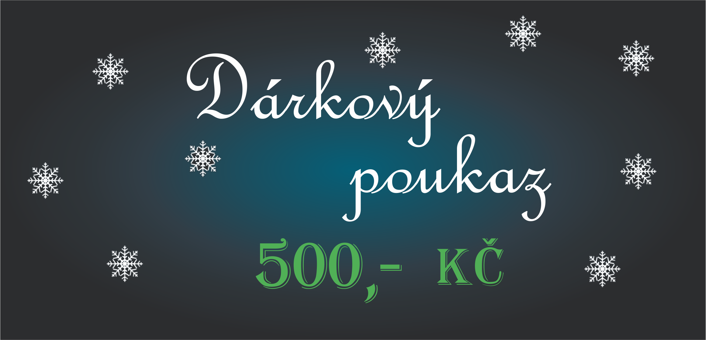 Dárková poukázka 500 POU_500