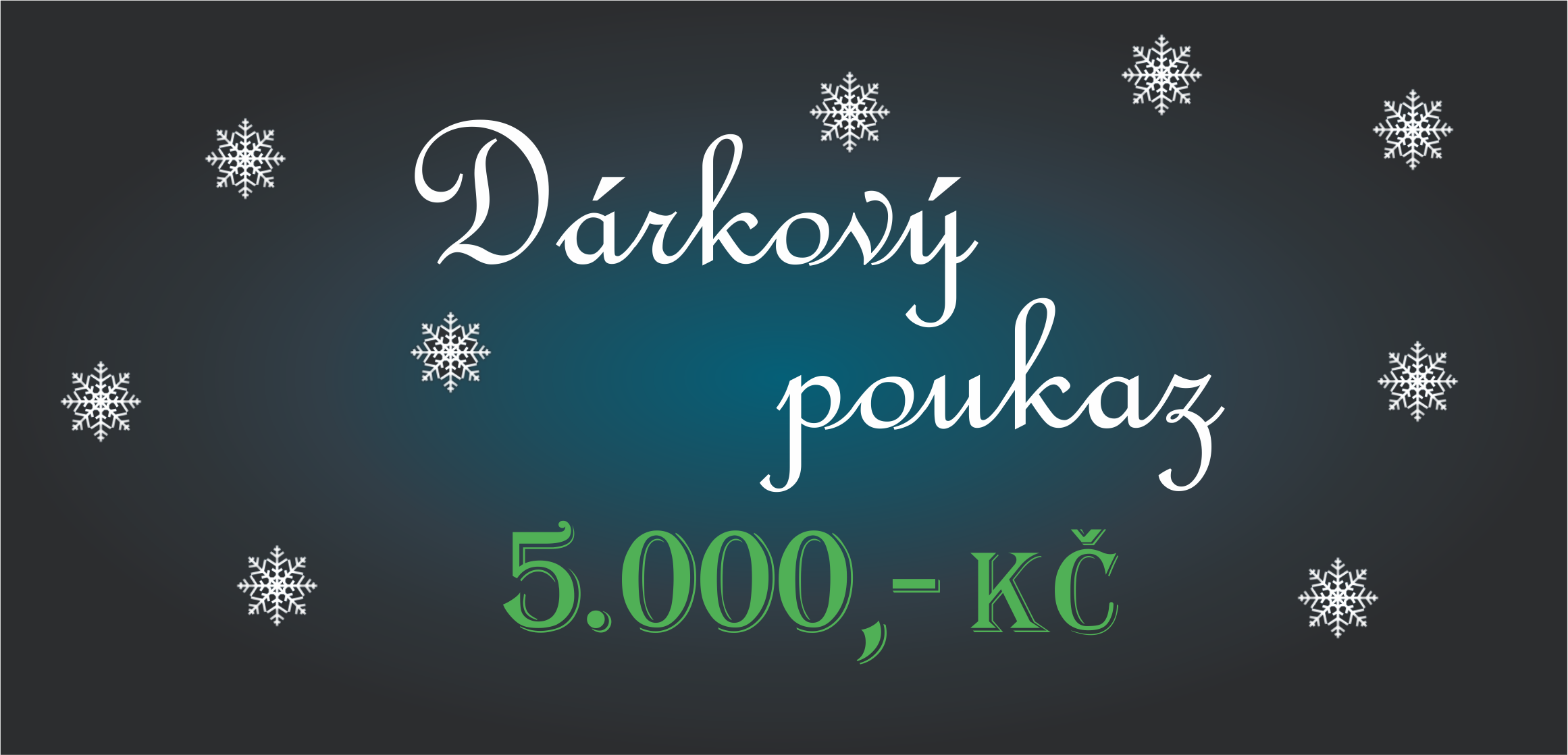 Dárková poukázka 5000 POU_5000