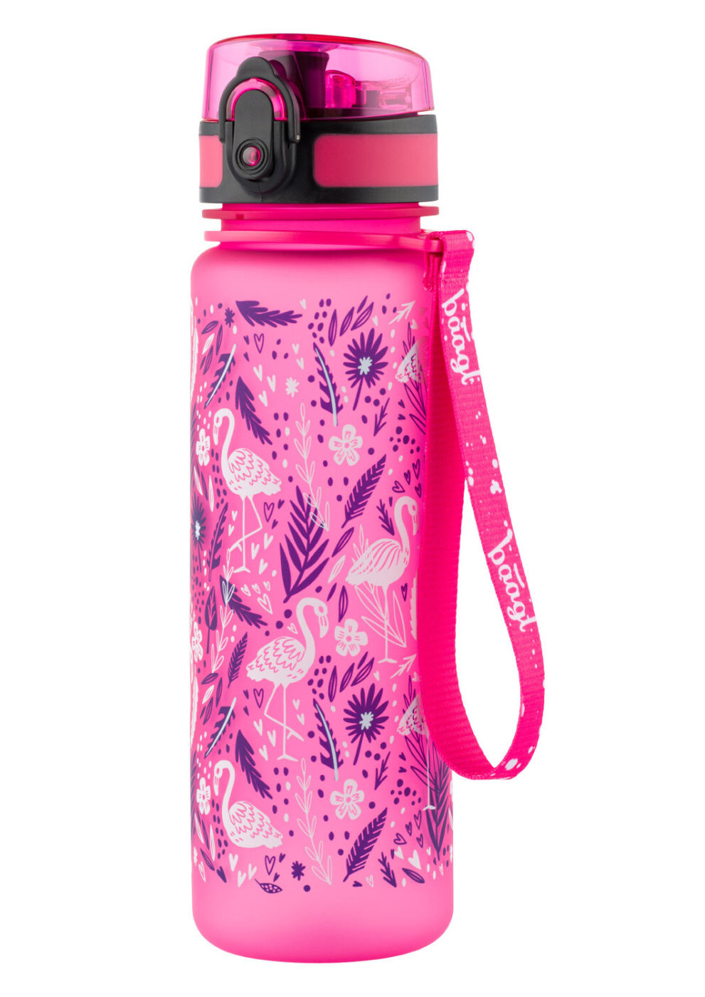 BAAGL Tritanová láhev na pití Flamingo A-31269 500 ml růžová