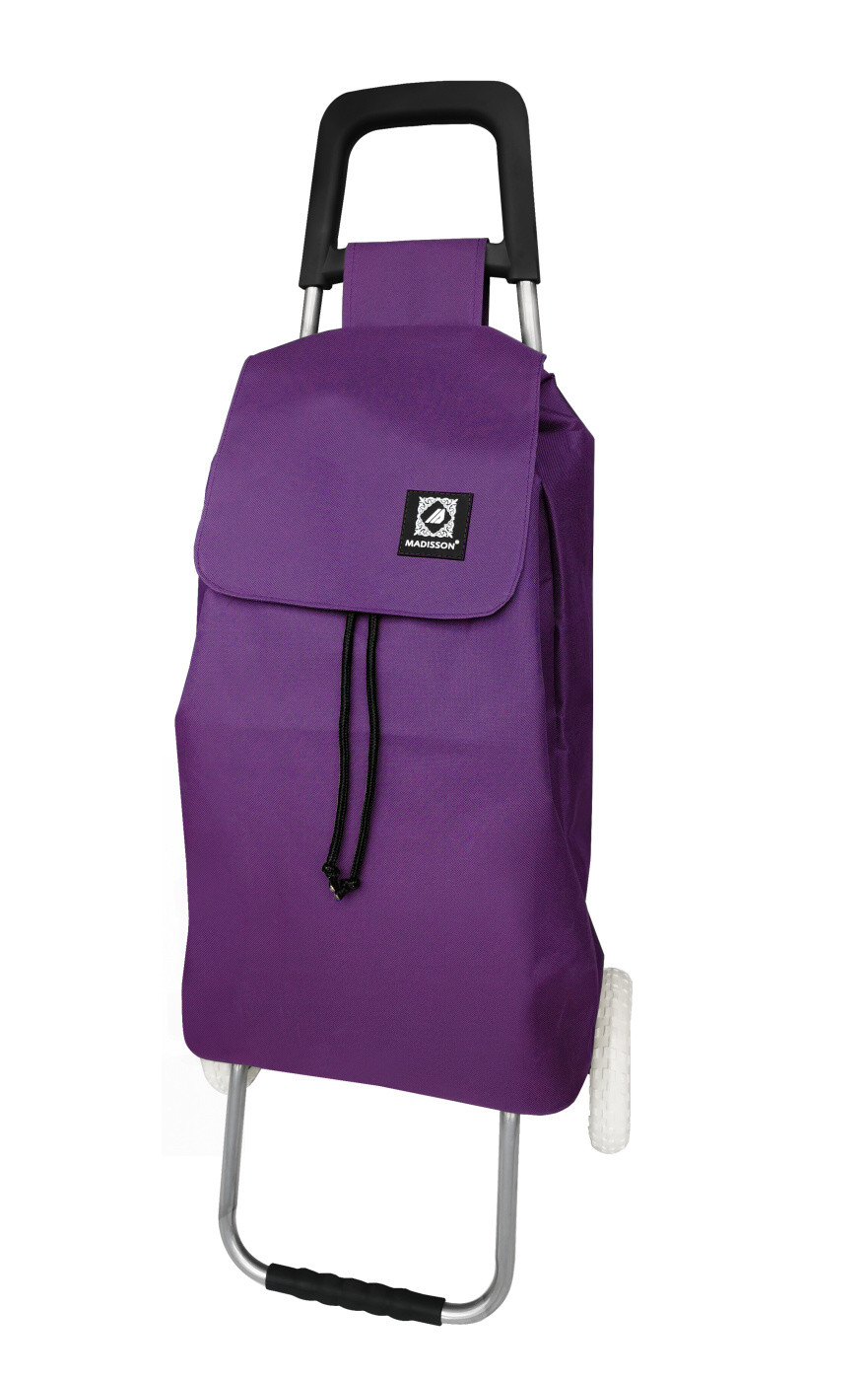 Nákupní taška na kolečkách Madisson 22025-04 55 L fialová