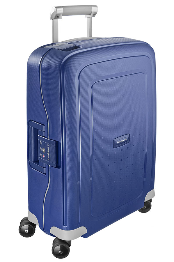 Samsonite SPINNER 55/20 Dark Blue - S`CURE 10U003-01 34 L petrolejová