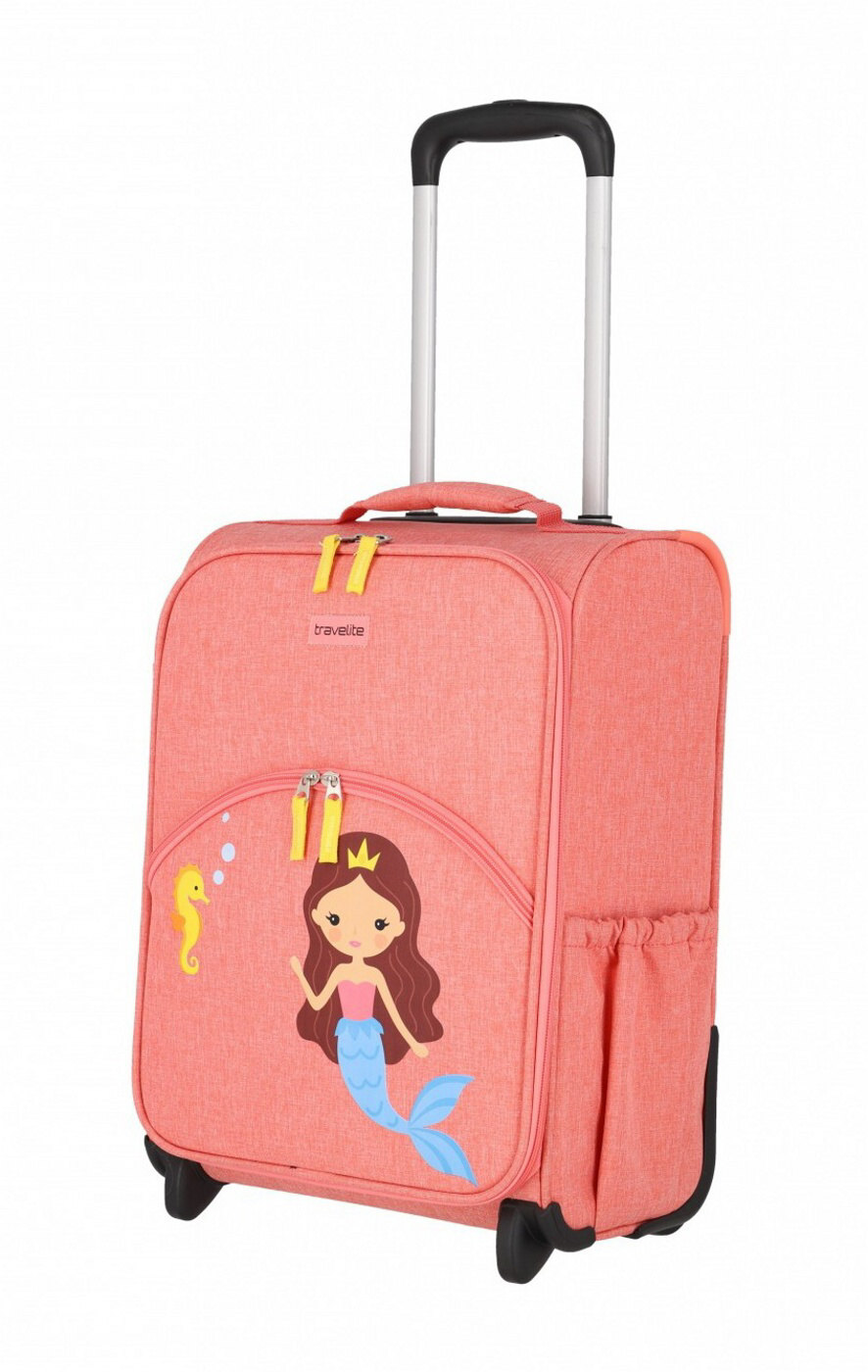 Dětský kufr Travelite Youngster Hermand 81697-15 20 L růžová