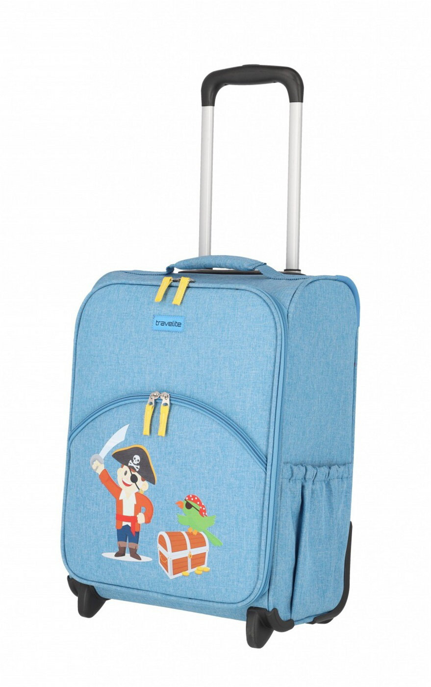 Dětský kufr Travelite Youngster Pirat 81697-25 20 L modrá
