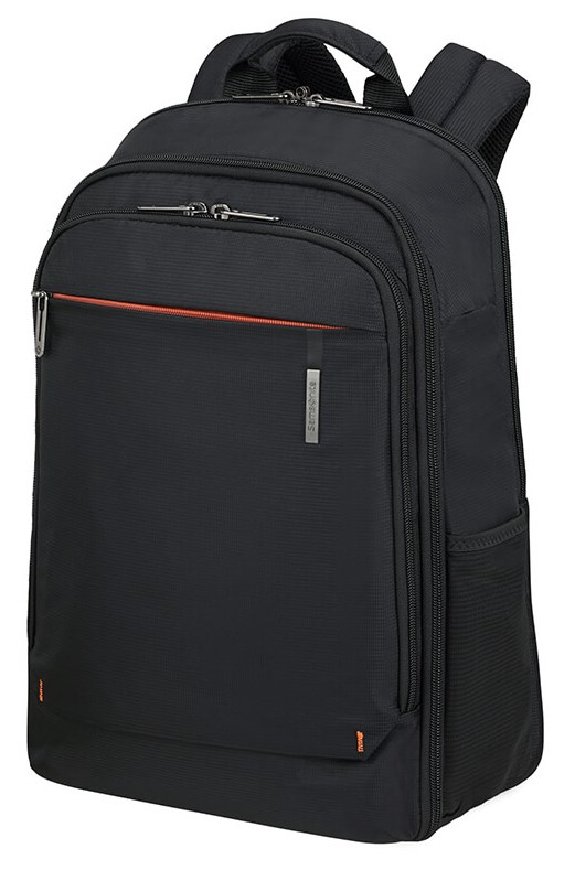 Samsonite NETWORK 4 Laptop backpack 15.6" Charcoal Black 142310-6551 20,5 L červená