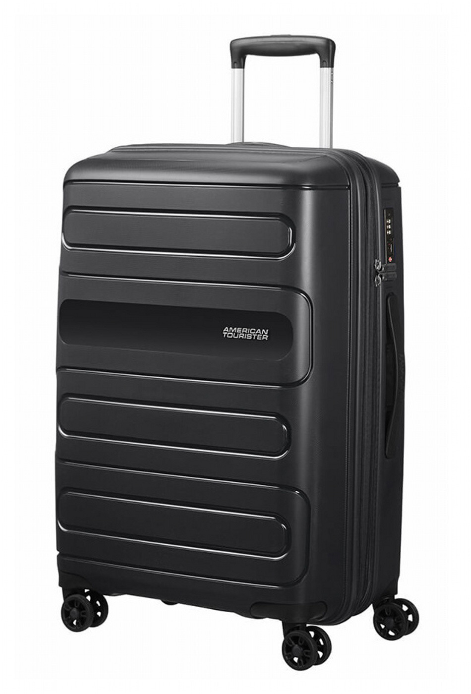 Cestovní kufr American Tourister SUNSIDE M EXP 51G002-09 28,5 L černá