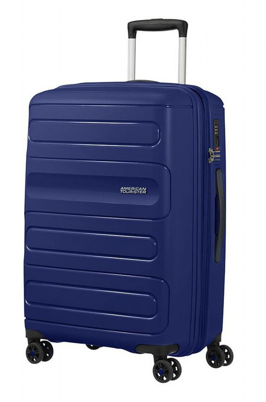 Cestovní kufr American Tourister SUNSIDE M EXP 51G002-31 28,5 L modrá