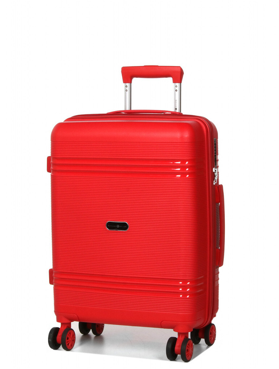 Cestovní kufr Snowball 4W S 21204-55-02 36 L červená