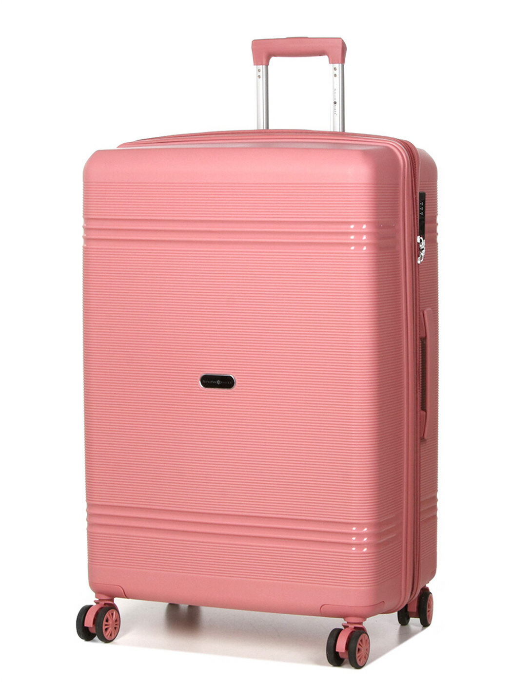Cestovní kufr Snowball 4W L 21204-76-25 99 L růžová