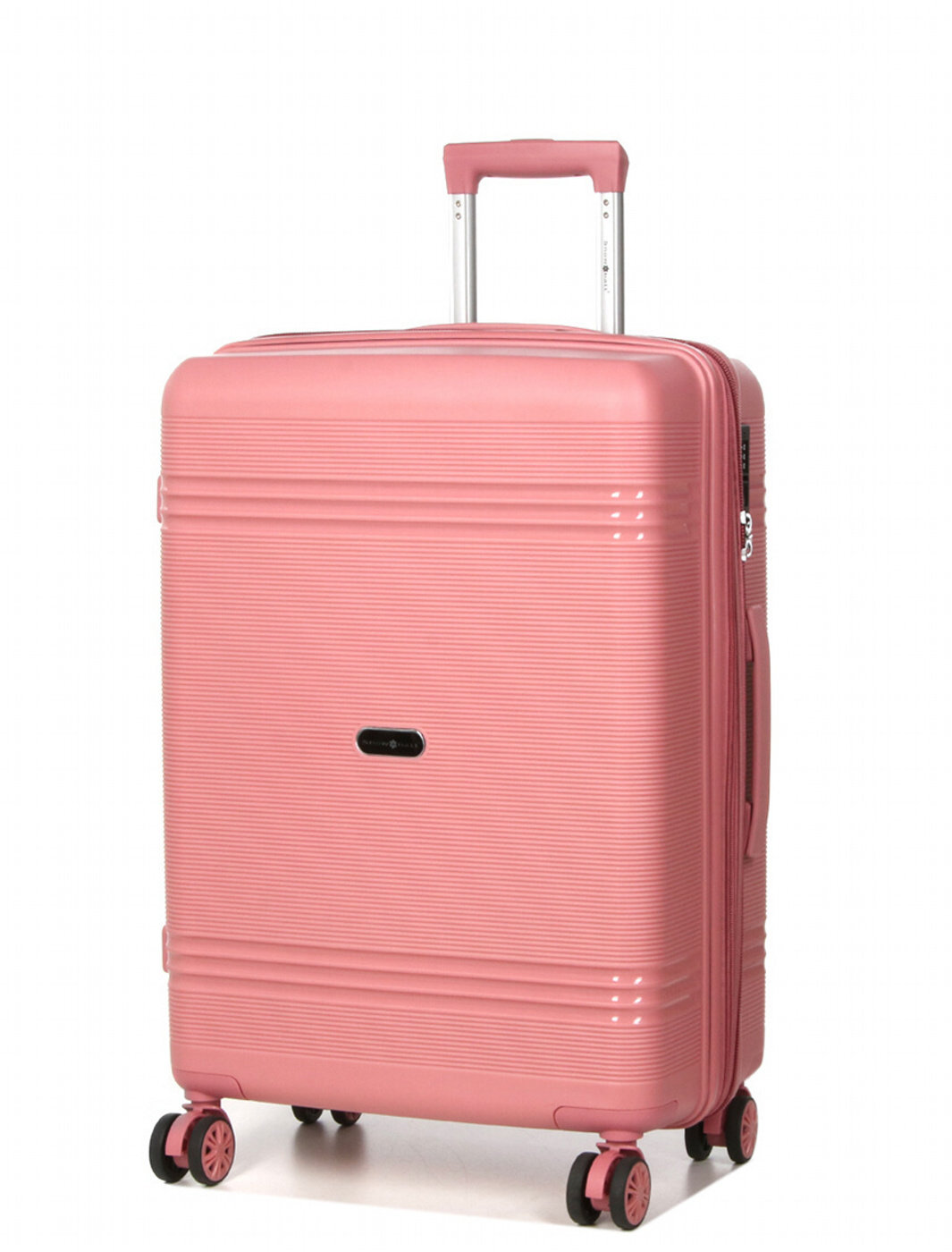 Cestovní kufr Snowball 4W M 21204-66-25 66 L růžová