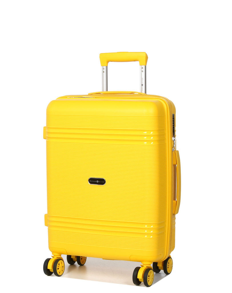 Cestovní kufr Snowball 4W S 21204-55-37 36 L Žlutá