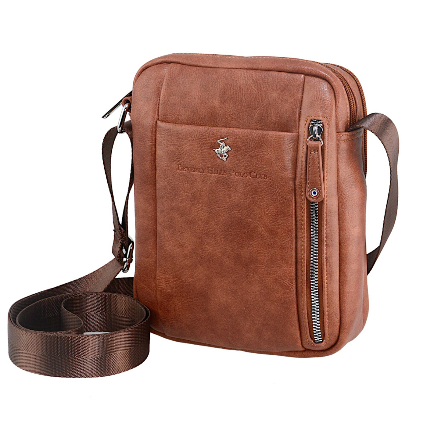 Beverly Hills Polo Club Taška crossbody BHPC BH-8450-65 3 L hnědá