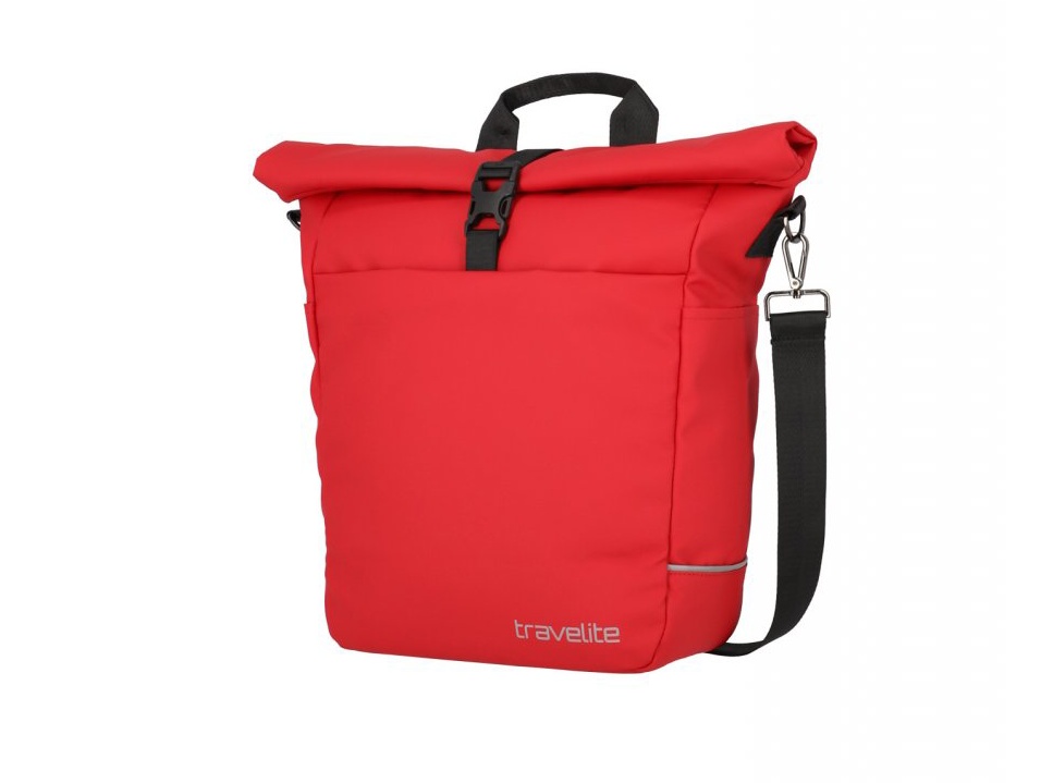 Taška na rameno-kolo Travelite Basics 96352-10 14 L červená zadní