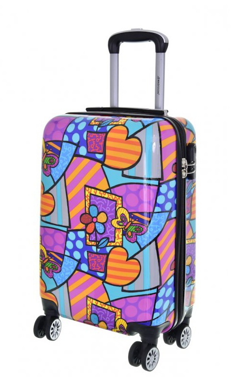 Cestovní kufr MADISSON 4W ABS SX RW 96820B-46-00 30 L vícebarevná