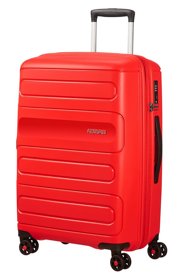 American Tourister SUNSIDE SPINNER 68 EXP Sunset Red 51G002-00 72,5 L červená