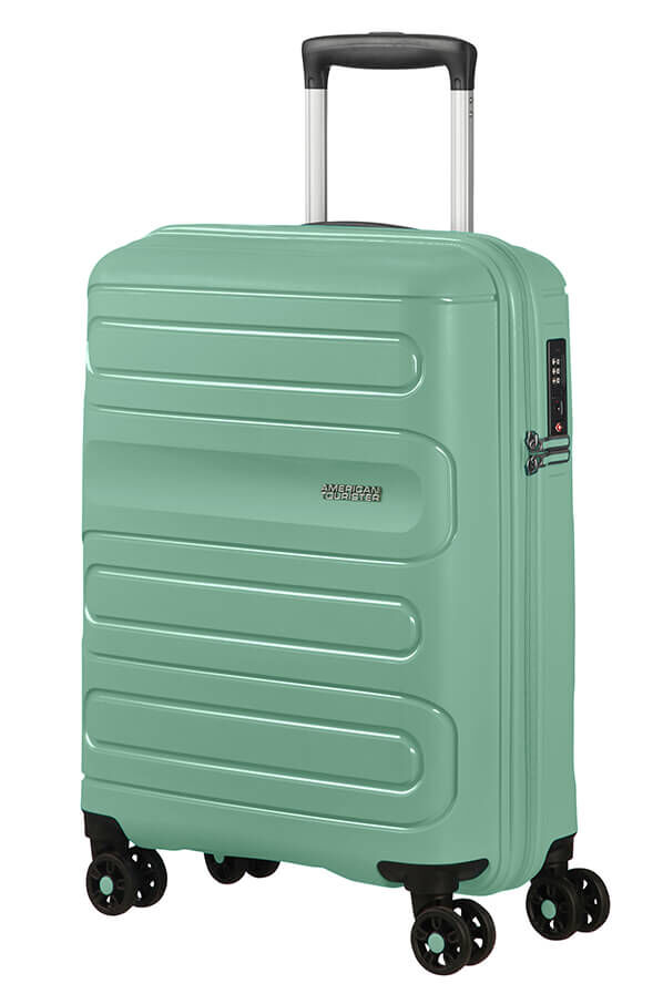 American Tourister SUNSIDE SPINNER 55 Mineral Green 51G001-14 35 L zelená