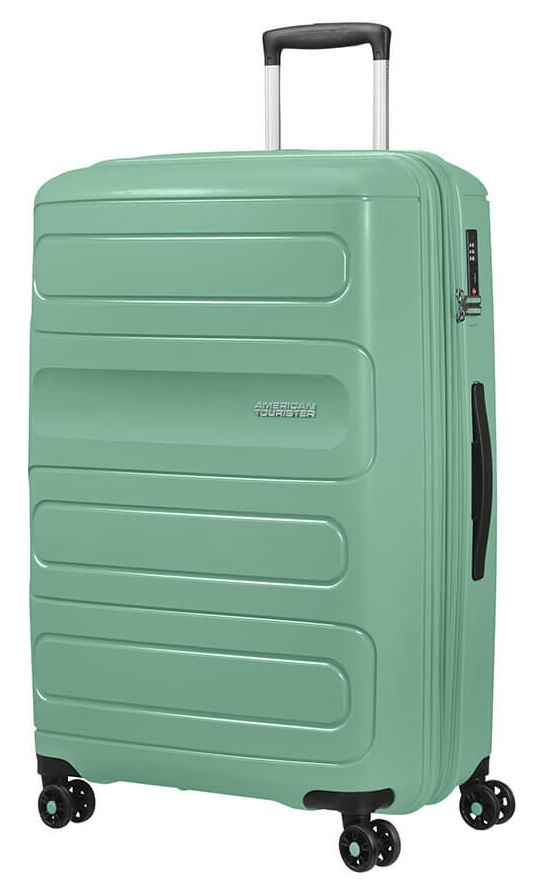 American Tourister SUNSIDE SPINNER 77 EXP Mineral Green 51G003-14 106 L zelená