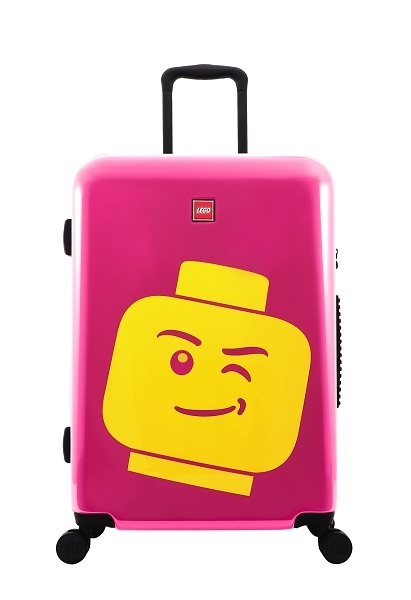 LEGO Luggage ColourBox Minifigure Head 24\" - Berry 20182-1983 70 L růžová