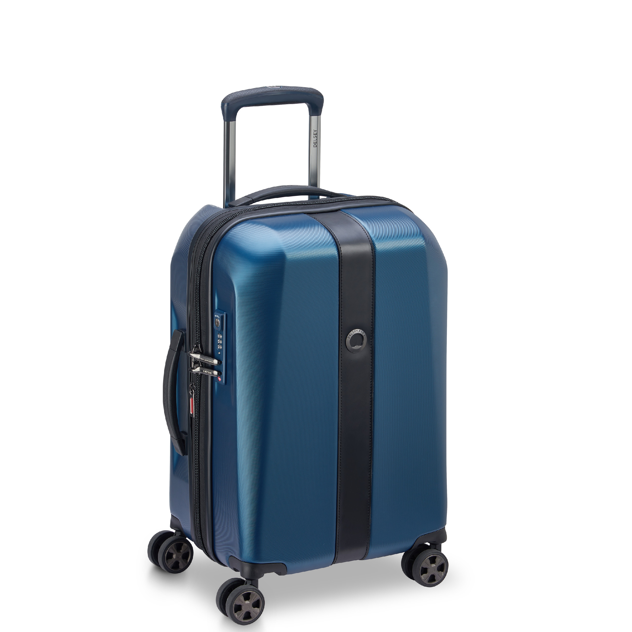 Cestovní kufr Delsey Promenade 55 cm 2088803-02 35 L modrá