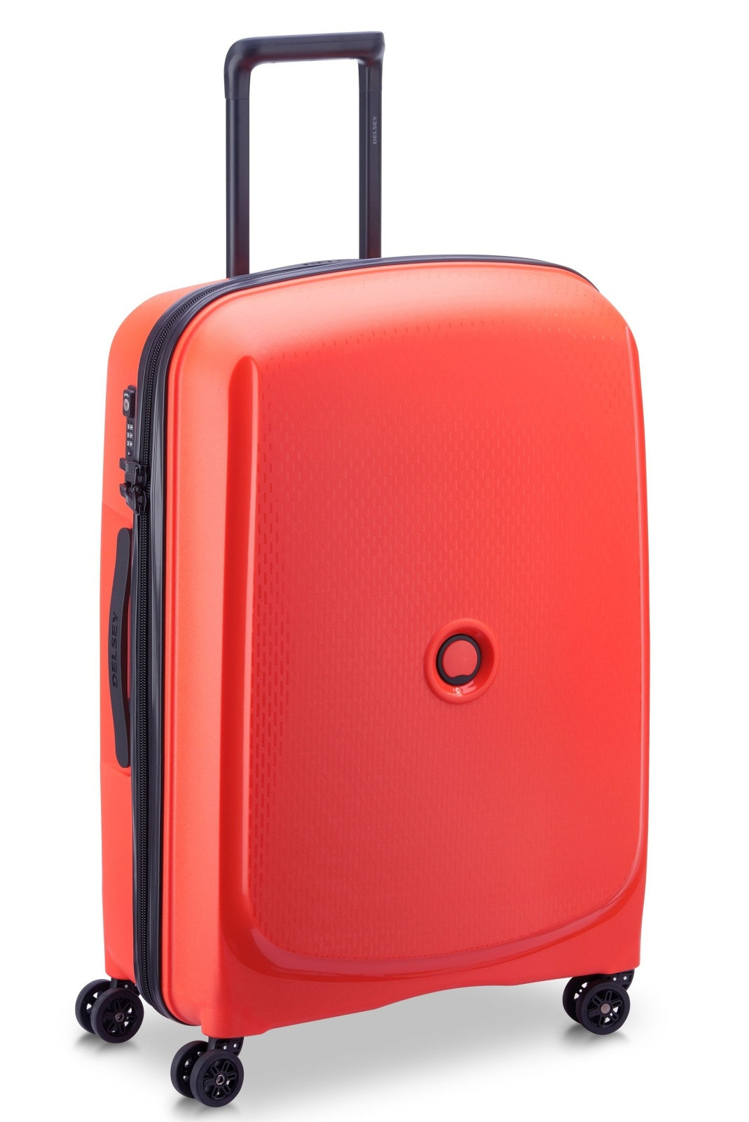 Cestovní kufr Delsey Belmont+ 71cm 3861816-34 80,5 L oranžová