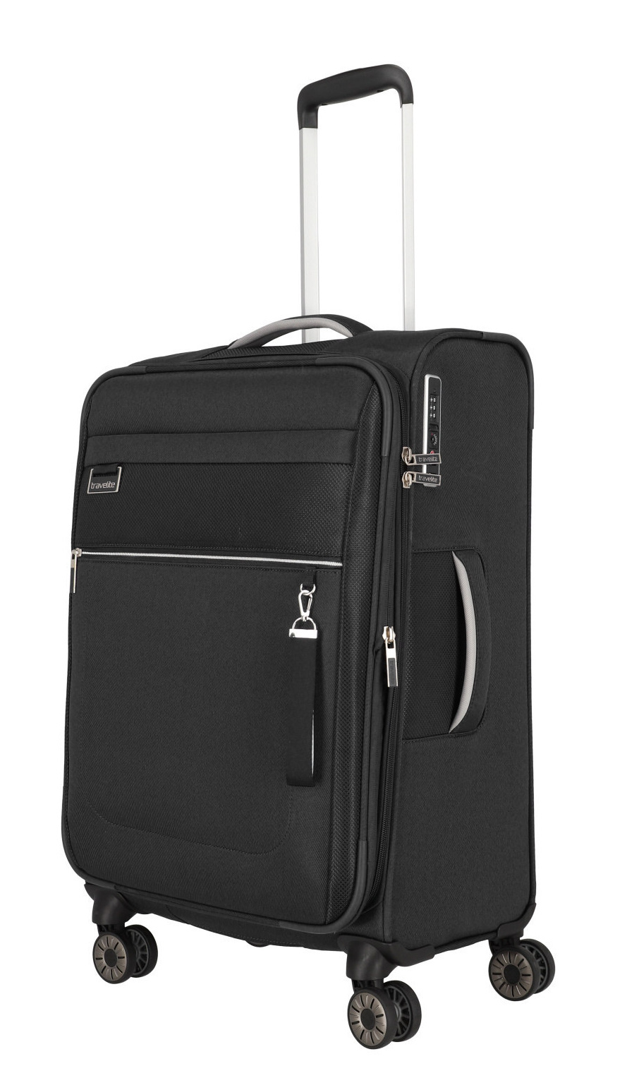 Cestovní kufr Travelite MIIGO 4W M 92748-01 61 L černá