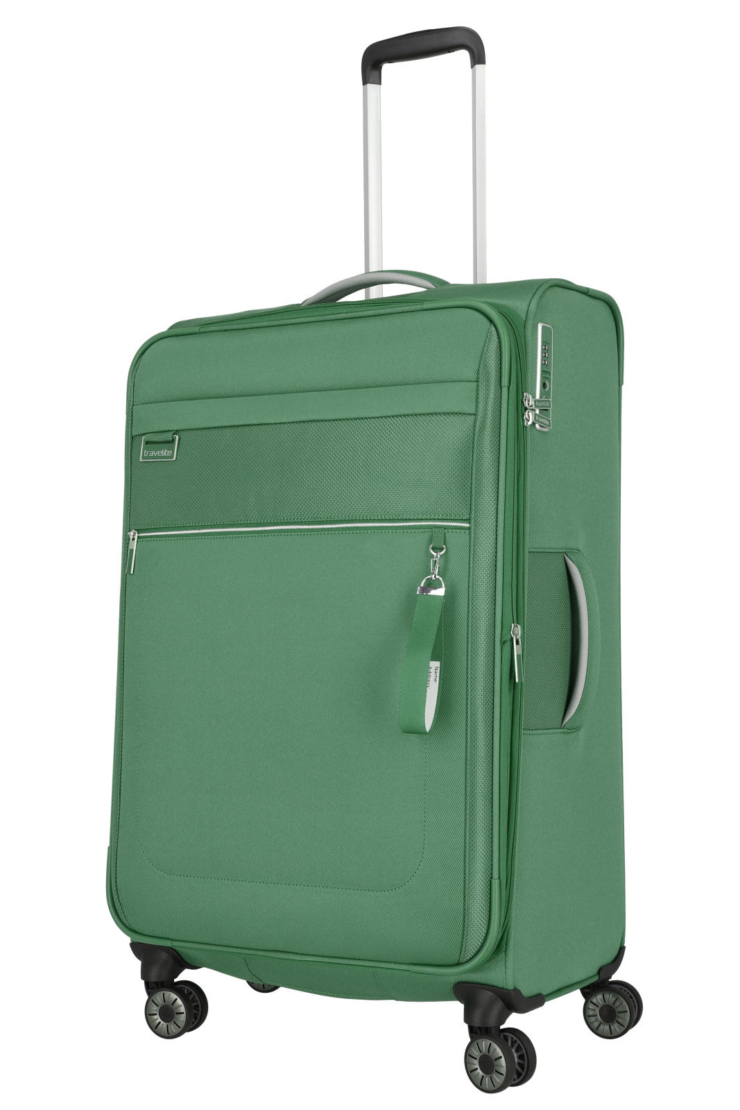 Cestovní kufr Travelite MIIGO 4W L 92749-80 90 L zelená