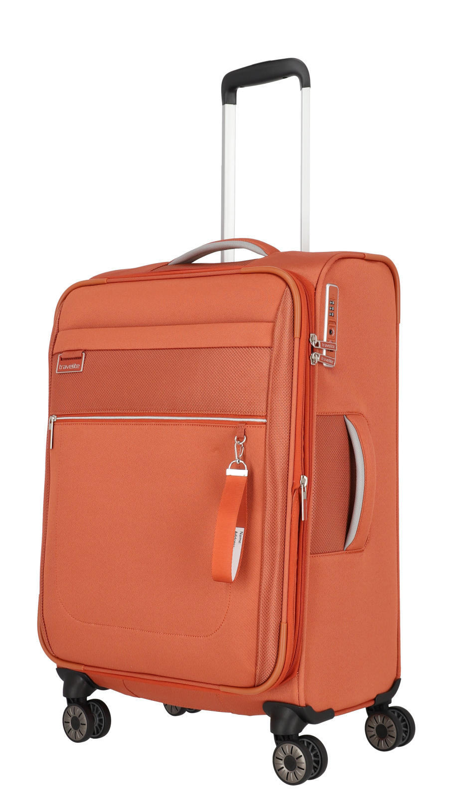 Cestovní kufr Travelite MIIGO 4W M 92748-87 61 L oranžová
