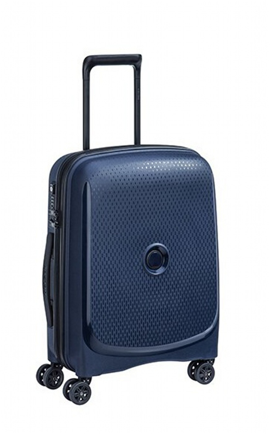 Cestovní kufr Delsey Belmont+ slim 55 3861803-02 33 L modrá