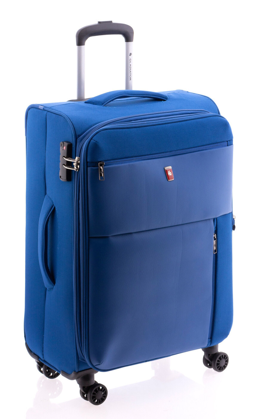Cestovní kufr Gladiator Arctic 4w M 3711-00 66 L modrá