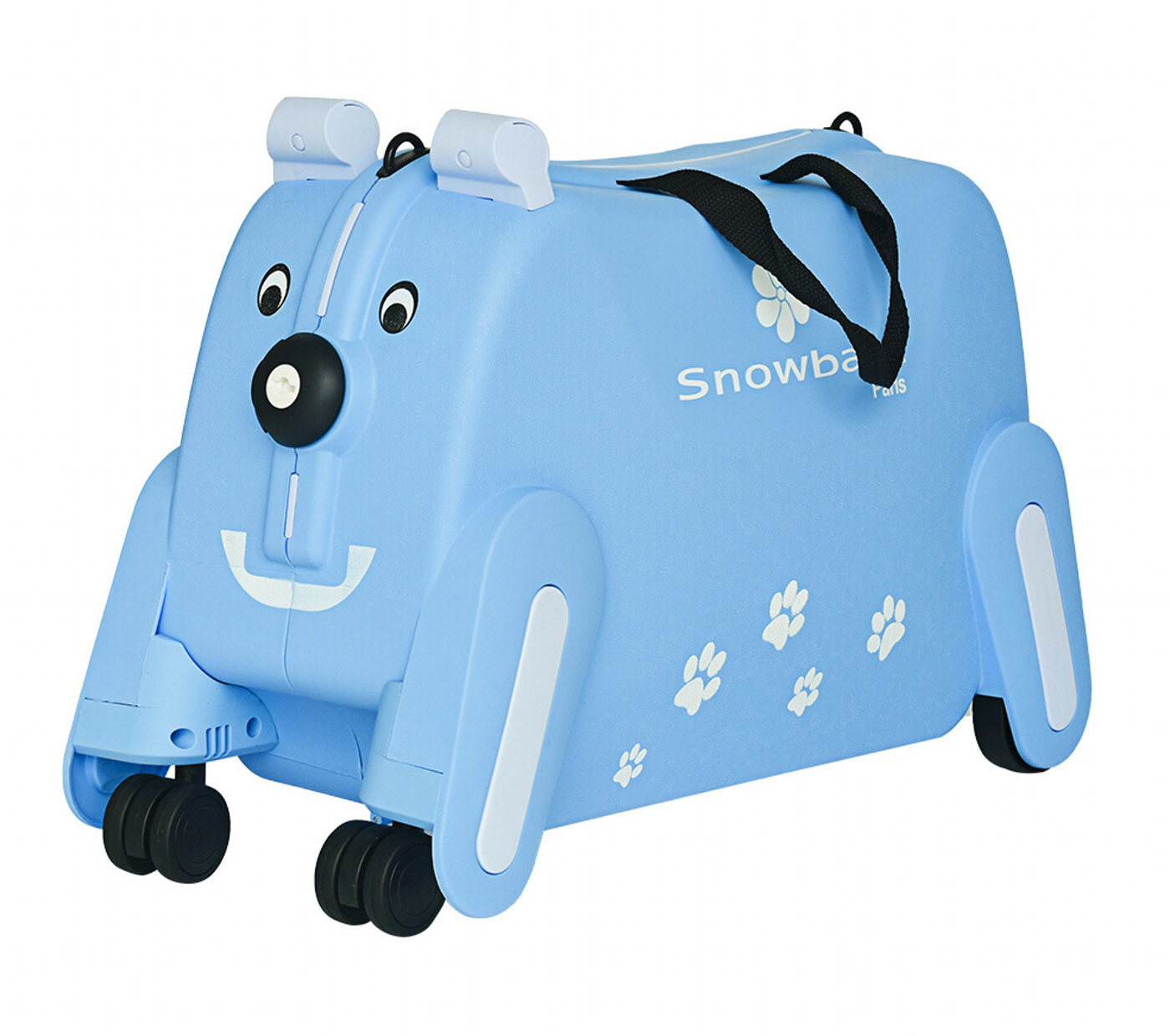 Dětský kufr Snowball DOG 73102-05 36 L modrá