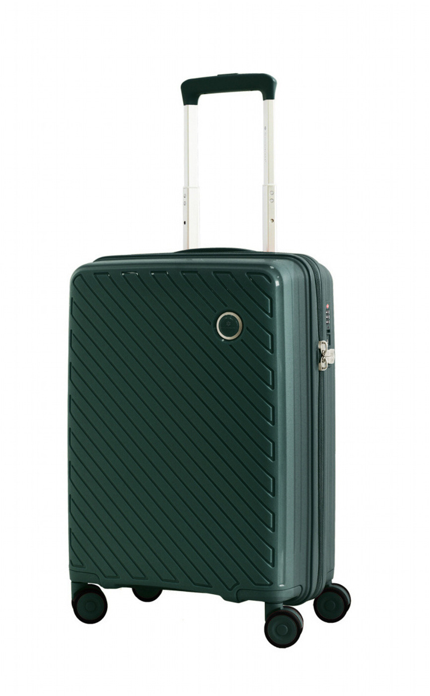 Cestovní kufr Snowball 4W S 20703-50-34 35 L zelená
