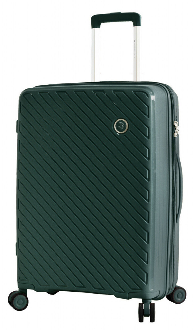 Cestovní kufr Snowball 4W L 20703-70-34 103 L zelená